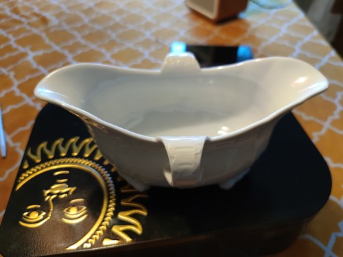 Meissen sauciere zeitlos weiß - sauciere,