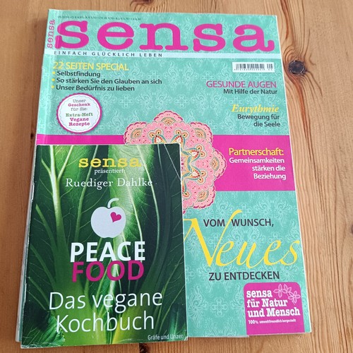 Zeitschrift sensa glücklich - zeitschrift,