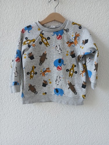 Sweatshirt 98 grau - gr.,