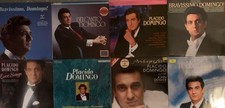 8 Langspielplatten von Placido Domingo