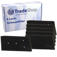 6x Schaumstofffilter für