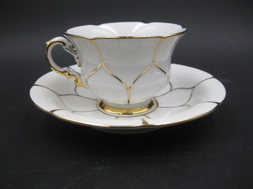 Meissen form moccatasse gold - b,
