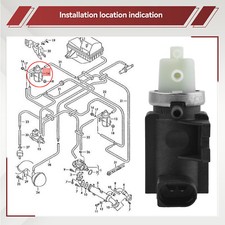 DRUCKWANDLER MAGNETVENTIL TURBOLADER für AUDI A3 GOLF SKODA VW 1.4-2.5 TDI