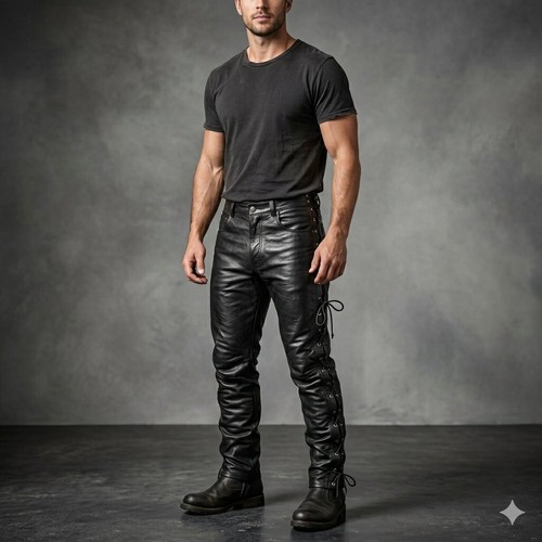 Lederhose schnürer biker - schnürer,