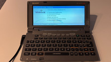 SHARP HC-4500G Windows CE Handheld PC, Farbdisplay, Akku defekt, Rarität