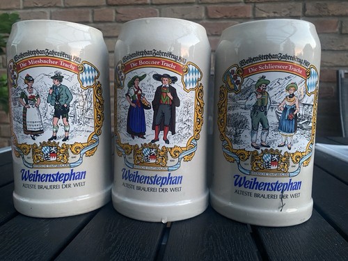 Weihenstephan bierkrüge - 3, x