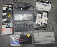 Casio Name Land KL-1500 + Zubehör  – ungetestet – aus Haushaltsauflösung