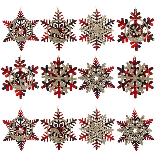 12x tannenbaumschmuck - 12x,
