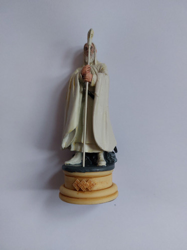 Fantasy figur gandalf - figur, aus