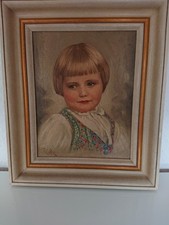 Ölgemälde Blondes Mädchen