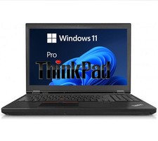 Lenovo ThinkPad P51 Core i7-7700HQ 2,8Ghz 512GB  32GB 15" 1920x1080 Nvidia M1200