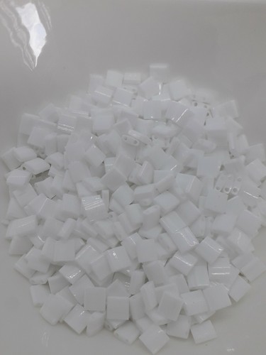 10gr miyuki tila beads - miyuki, weiß