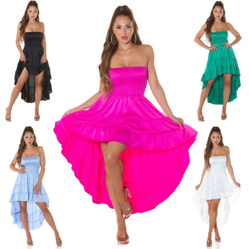 Koucla damen kleid satin - damen,