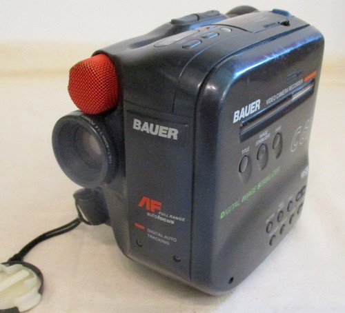 Bauer vhs video camera - bauer,