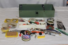 ANGELKASTEN,GERÄTEKASTEN 37x19x11 MIT ZUBEHÖR -Nr # 35