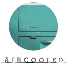 Edelstahl Heckemblem „Air