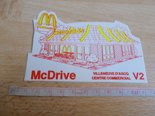 Aufkleber donald mc - mc,