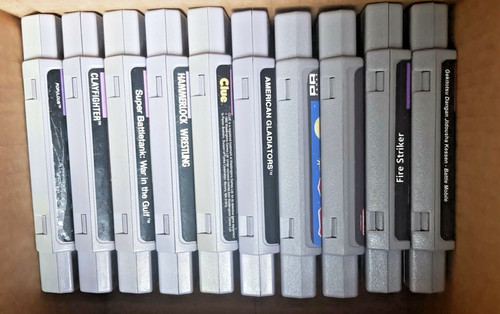 Super nintendo sammlung - super,