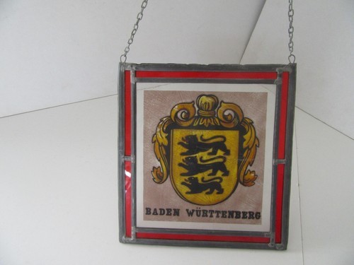 Glasbild bleiglas fensterbild - glasbild,
