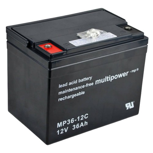 Multipower mp36 12c agm - multipower, mp36-12c