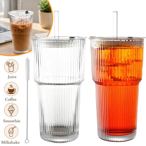 2er glasbecher mit deckel - 2er,