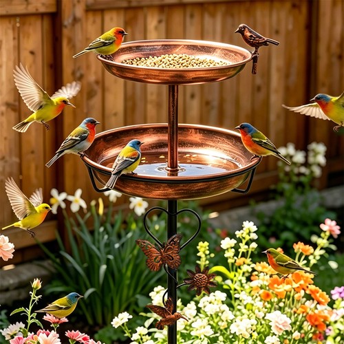 Gartendeko vogeltränke - gartendeko,