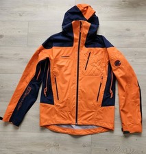 MAMMUT Extreme Jacke L Herren Schoeller Techn. Orange/Blau NEUWERTIG