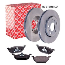 FEBI BILSTEIN Bremsenset Scheiben + Beläge vorne für Toyota Auris RAV 4 xA3x xA4