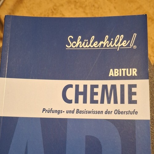 Schülerhilfe abitur chemie - schülerhilfe!,