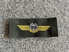Bundeswehr Abzeichen Aufnäher Fallschirmspringer (kleiner Schirm) auf oliv --