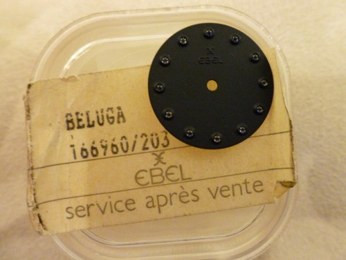 Ebel dial zifferblatt beluga - ebel,