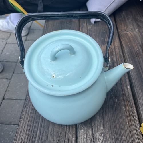 Vintage emaille kanne - -, mint