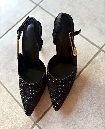 Damen pumps schwarz lackleder - schwarz,
