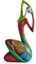 Bunte Frau Statue für Home