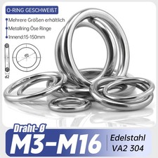 O-Ring geschweißt V2A