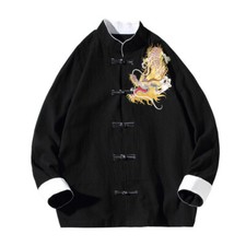 Herren Ethnisch Langärmelig