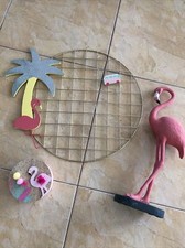 Flamingo Deko Pinnwand Dose Figur 