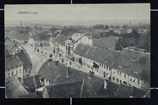 AK Jessnitz 1913 gelaufen Anhalt Bitterfeld Raguhn Straße Geschäfte Häuser