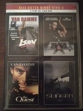 van Damme - 4 Filme - 1 DVD (Leon,Black Eagle,The Quest | DVD |  uncut alle