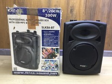 Ibiza SLK8A-BT Full-Range-Lautsprecher Schwarz I32826