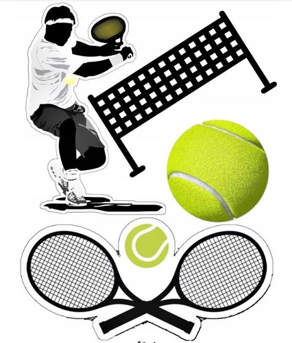 Tennis essbar tortenaufleger - essbar,