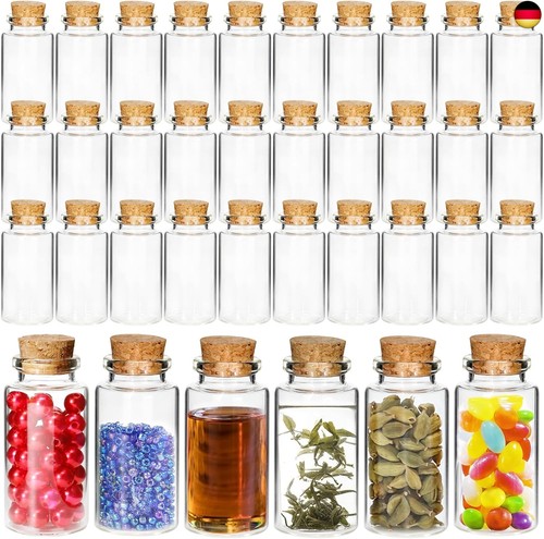 Stück mini glasflaschen - stück,