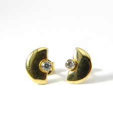 750 gold ohrstecker brillant - 750,