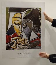 Poster Pablo Picasso, Kopf einer lesenden Frau, Kunstdruck Bild 60x80