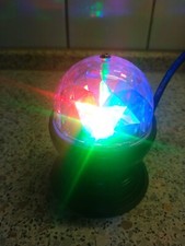 Discolight - rotierende LED Lichtkugel -- Partybeleuchtung