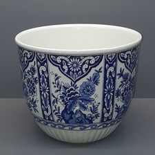 Delfts Blau * Blumenübertopf * Petrus Regout Maastricht * M 18