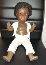 Schwarze Puppe wohl VEB, DDR Sonneberg