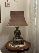 Vintage Buddha Lampe aus