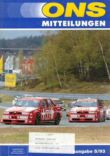 Ons mitteilungen 5 1993 - ons, 5/1993