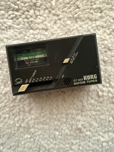 60x korg guitar - gt, tuner